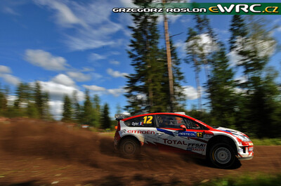 Sébastien Ogier - Julien Ingrassia
59º Neste Oil Rally Finland 2009. Citröen C4 WRC (AA-655-VF). Clasificado 6º.
Citroën Junior Team

Del 30 de Julio al 2 de Agosto, Jyväskylä, Finlandia.
Superficie: tierra.

El Rally tenía un total de 1449.61 km de los que 345 Km divididos en 23 tramos eran especiales.

Tomaron la salida 90 equipos, finalizaron 60.

© Greg Roslon
@@
Palabras clave: Sebastien_Ogier;Citroen;WRC;Finlandia;2009