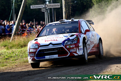 Sébastien Ogier - Julien Ingrassia
59º Neste Oil Rally Finland 2009. Citröen C4 WRC (AA-655-VF). Clasificado 6º.
Citroën Junior Team

Del 30 de Julio al 2 de Agosto, Jyväskylä, Finlandia.
Superficie: tierra.

El Rally tenía un total de 1449.61 km de los que 345 Km divididos en 23 tramos eran especiales.

Tomaron la salida 90 equipos, finalizaron 60.

© Vladimír Mandík jr.
@
Palabras clave: Sebastien_Ogier;Citroen;WRC;Finlandia;2009
