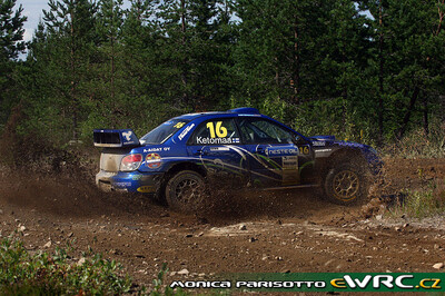 Jari Ketomaa - Mika Stenberg
59º Neste Oil Rally Finland 2009. Subaru Impreza S12B WRC '07 (DL 51125). Clasificado 7º.

Del 30 de Julio al 2 de Agosto, Jyväskylä, Finlandia.
Superficie: tierra.

El Rally tenía un total de 1449.61 km de los que 345 Km divididos en 23 tramos eran especiales.

Tomaron la salida 90 equipos, finalizaron 60.

© Monica Parisotto
@
Palabras clave: Subaru;Impreza;WRC;Finlandia;2009