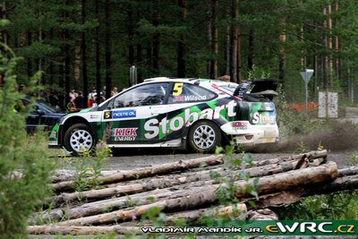 Matthew Wilson - Scott Martin
59º Neste Oil Rally Finland 2009. Ford Focus RS WRC '08 (EJ-1599). Clasificado 8º.

Del 30 de Julio al 2 de Agosto, Jyväskylä, Finlandia.
Superficie: tierra.

El Rally tenía un total de 1449.61 km de los que 345 Km divididos en 23 tramos eran especiales.

Tomaron la salida 90 equipos, finalizaron 60.

© Vladimír Mandík jr.
@@
Palabras clave: Ford;Focus;WRC;Finlandia;2009