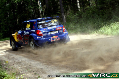 Juho Hänninen - Mikko Markkula
59º Neste Oil Rally Finland 2009. Skoda Fabia S2000 (KI-207-BZ). Clasificado 10º.

Del 30 de Julio al 2 de Agosto, Jyväskylä, Finlandia.
Superficie: tierra.

El Rally tenía un total de 1449.61 km de los que 345 Km divididos en 23 tramos eran especiales.

Tomaron la salida 90 equipos, finalizaron 60.

© Vladimír Mandík jr.
@
Palabras clave: Skoda;Fabia;Finlandia;2009