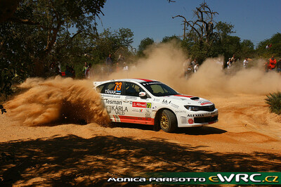Ott Tänak - Kristo Kraag
43º Vodafone Rally de Portugal 2009. Subaru Impreza STi N14 (506 BBH). Clasificado 20º.
MM Motorsport

Del 2 al 5 de Abril, Faro.
Superficie: tierra.

El Rally tenia un total de 1164.99 km de los que 361.36 km divididos en 3 etapas y18 tramos eran cronometrados.

Tomaron la salida 70 equipos, finalizaron 41.

© Monica Parisotto
@@
Palabras clave: ;Subaru;Impreza;Portugal;2009
