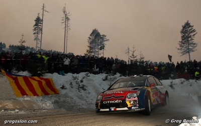 Sébastien Loeb - Daniel Elena
58º Rally Sweden 2010. Citroën C4 WRC (AJ-520-MN). Clasificado 2º.

Del 10 al 14 de Febrero, Karlstad, Suecia.
Superficie: nieve - hielo.

El Rally tenia un total de 1879.23 km de los que 345.15 km divididos en 3 etapas y 21 tramos eran cronometrados.

Tomaron la salida 55 equipos, finalizaron 43.

© Greg Roslon
@
@
Palabras clave: Sebastien_Loeb;Citroen;WRC;Suecia;2010;Nieve