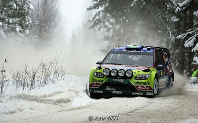 Jari-Matti Latvala - Miikka Anttila
58º Rally Sweden 2010. Ford Focus RS WRC '09 (PX08 AXD). Clasificado 3º.

Del 10 al 14 de Febrero, Karlstad, Suecia.
Superficie: nieve - hielo.

El Rally tenia un total de 1879.23 km de los que 345.15 km divididos en 3 etapas y 21 tramos eran cronometrados.

Tomaron la salida 55 equipos, finalizaron 43.

© Petr Eliáš
@
Palabras clave: ;Ford;Focus;WRC;Suecia;Nieve