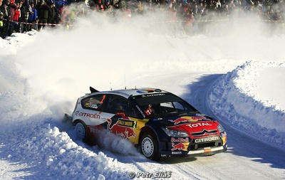Dani Sordo - Diego Vallejo
58º Rally Sweden 2010. Citröen C4 WRC (AJ-646-MN). Clasificado 4º.

Del 10 al 14 de Febrero, Karlstad, Suecia.
Superficie: nieve - hielo.

El Rally tenia un total de 1879.23 km de los que 345.15 km divididos en 3 etapas y 21 tramos eran cronometrados.

Tomaron la salida 55 equipos, finalizaron 43.

© Petr Eliáš
@
Palabras clave: ;Citroen;WRC;Suecia;2010;nieve