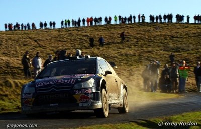 Kimi Räikkönen - Kaj Lindström
66º Wales Rally GB 2010. Citröen C4 WRC (AL-730-AR). Clasificado 8º.

Del 10 al 14 de Noviembre, Cardiff.
Superficie: tierra.

El Rally teni­a un total de 1598.74 km de los que 344.66 km divididos en 3 etapas y 20 tramos eran cronometrados.

Se inscribieron 63 equipos, tomaron la salida 61, finalizaron 45.

© Greg Roslon
@
@@
Palabras clave: Kimi_Raikkonen;Citroen;WRC;Gran_Bretaña;2010