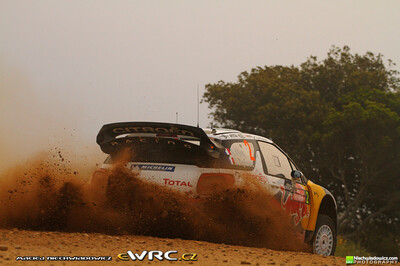 Sébastien Ogier - Julien Ingrassia
8º Rally d'Italia Sardegna 2011. Citroën DS3 WRC (BF-911-XB). Clasificado 4º.
Citroën Total WRT

Del 5 al 8 de Mayo, Olbia, Cerdeña, Italia.
Superficie: tierra.

El Rally constaba de 3 etapas con un total de 1183.52 km de los que 339.70 km divididos en 18 tramos eran cronometrados.

Tomaron la salida 63 equipos, finalizaron 32.

© Maciej Niechwiadowicz

Palabras clave: Citroen;WRC;Cerdeña;Italia;2011