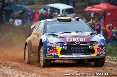 Thierry Neuville - Nicolas Gilsoul
46º Vodafone Rally de Portugal 2012. Citroën DS3 WRC (BF-082-XC). Clasificado 8º.
Citroën Junior WRT

Del 29 de Marzo al 1 de Marzo, Faro.
Superficie: tierra.

El Rally tenia un total de 1497.92 km de los que 434.77 km divididos en 4 etapas y 22 tramos eran cronometrados (3 de ellos fueron cancelados SS8 Tavira 2 de 25.0 km, SS9 Alcarias 2 de 25.2 km, SS10
São Brás de Alportel 2 de 16.2 km).

Tomaron la salida 51 equipos, finalizaron 30.

© Robert Tuchwski
@
Palabras clave: Thierry_Neuville;Citroen;DS3;WRC;Portugal;2012