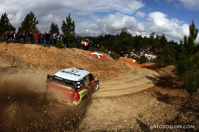 Dani Sordo - Carlos del Barrio
46º Vodafone Rally de Portugal 2012. Mini John Cooper Works WRC (4 WRC). Clasificado 11º.
Citroën Junior WRT

Del 29 de Marzo al 1 de Marzo, Faro.
Superficie: tierra.

El Rally tenia un total de 1497.92 km de los que 434.77 km divididos en 4 etapas y 22 tramos eran cronometrados (3 de ellos fueron cancelados SS8 Tavira 2 de 25.0 km, SS9 Alcarias 2 de 25.2 km, SS10
São Brás de Alportel 2 de 16.2 km).

Tomaron la salida 51 equipos, finalizaron 30.

PHOTO 2 de 2
© Greg Roslon
@
Palabras clave: ;Mini_Cooper;WRC;Portugal;2012