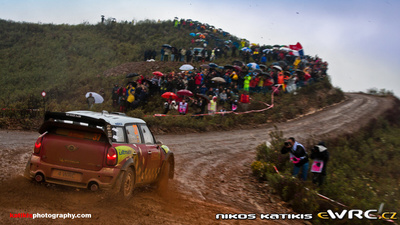 Dani Sordo - Carlos del Barrio
46º Vodafone Rally de Portugal 2012. Mini John Cooper Works WRC (4 WRC). Clasificado 11º.
Citroën Junior WRT

Del 29 de Marzo al 1 de Marzo, Faro.
Superficie: tierra.

El Rally tenia un total de 1497.92 km de los que 434.77 km divididos en 4 etapas y 22 tramos eran cronometrados (3 de ellos fueron cancelados SS8 Tavira 2 de 25.0 km, SS9 Alcarias 2 de 25.2 km, SS10
São Brás de Alportel 2 de 16.2 km).

Tomaron la salida 51 equipos, finalizaron 30.

© Nikos Katikis
@
Palabras clave: ;Mini_Cooper;WRC;Portugal;2012
