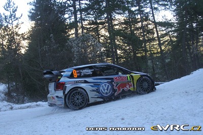 Andreas Mikkelsen - Ola Fløene
83º Rallye Automobile Monte-Carlo 2015. Volkswagen Polo R WRC (WOB VW 522). Clasificado 3º.
Volkswagen Motorsport

Del 21 al 25 de Enero, Gap - Monaco.
Superficie: asfalto - nieve.

El Rallye constaba de 4 etapas con un total de 1383.15 km de los que 355.48 km divididos en 15 tramos eran cronometrados.

Tomaron la salida 94 equipos, finalizaron 78.

© Denis Baudron

Palabras clave: Volkswagen;Polo;WRC;Montecarlo;2015