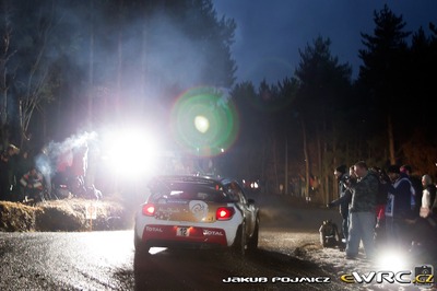 Mads Østberg - Jonas Andersson
83º Rallye Automobile Monte-Carlo 2015. Citroën DS3 WRC (CN-995-XE). Clasificado 4º.
Citroën Total Abu Dhabi WRT

Del 21 al 25 de Enero, Gap - Monaco.
Superficie: asfalto - nieve.

El Rallye constaba de 4 etapas con un total de 1383.15 km de los que 355.48 km divididos en 15 tramos eran cronometrados.

Tomaron la salida 94 equipos, finalizaron 78.

© Jakub Pojmicz

Palabras clave: Citroen;WRC;Montecarlo;2015