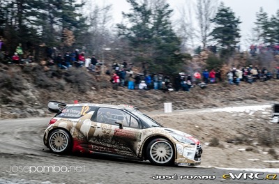 Mads Østberg - Jonas Andersson
83º Rallye Automobile Monte-Carlo 2015. Citroën DS3 WRC (CN-995-XE). Clasificado 4º.
Citroën Total Abu Dhabi WRT

Del 21 al 25 de Enero, Gap - Monaco.
Superficie: asfalto - nieve.

El Rallye constaba de 4 etapas con un total de 1383.15 km de los que 355.48 km divididos en 15 tramos eran cronometrados.

Tomaron la salida 94 equipos, finalizaron 78.

© José Pombo

Palabras clave: Citroen;WRC;Montecarlo;2015