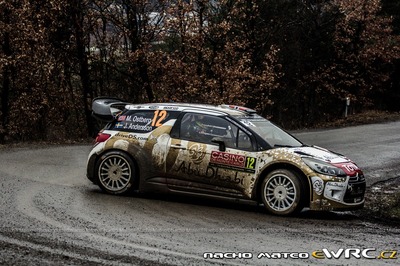Mads Østberg - Jonas Andersson
83º Rallye Automobile Monte-Carlo 2015. Citroën DS3 WRC (CN-995-XE). Clasificado 4º.
Citroën Total Abu Dhabi WRT

Del 21 al 25 de Enero, Gap - Monaco.
Superficie: asfalto - nieve.

El Rallye constaba de 4 etapas con un total de 1383.15 km de los que 355.48 km divididos en 15 tramos eran cronometrados.

Tomaron la salida 94 equipos, finalizaron 78.

© Nacho Mateo

Palabras clave: Citroen;WRC;Montecarlo;2015