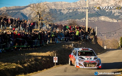 Dani Sordo - Marc Martí
83º Rallye Automobile Monte-Carlo 2015. Hyundai i20 WRC (ALZ WR 47). Clasificado 6º.
Hyundai Motorsport

Del 21 al 25 de Enero, Gap - Monaco.
Superficie: asfalto - nieve.

El Rallye constaba de 4 etapas con un total de 1383.15 km de los que 355.48 km divididos en 15 tramos eran cronometrados.

Tomaron la salida 94 equipos, finalizaron 78.

© Jakub Nazim

Palabras clave: Hyundai;Montecarlo;2015