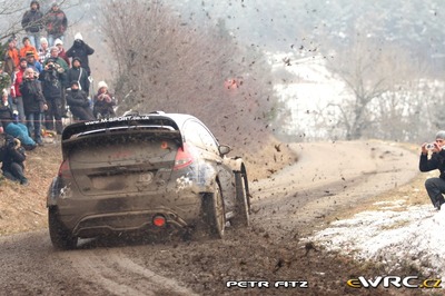Elfyn Evans - Daniel Barritt
83º Rallye Automobile Monte-Carlo 2015. Ford Fiesta RS WRC (PX14 HHY). Clasificado 7º.
M-Sport World Rally Team

Del 21 al 25 de Enero, Gap - Monaco.
Superficie: asfalto - nieve.

El Rallye constaba de 4 etapas con un total de 1383.15 km de los que 355.48 km divididos en 15 tramos eran cronometrados.

Tomaron la salida 94 equipos, finalizaron 78.

© Petr Fitz

Palabras clave: Ford;Fiesta;WRC;Montecarlo;2015