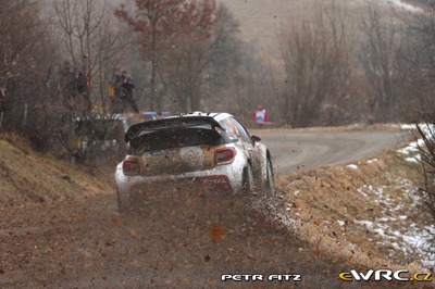 Sébastien Loeb - Daniel Elena
83º Rallye Automobile Monte-Carlo 2015. Citroën DS3 WRC (BK-317-DW). Clasificado 8º.
Citroën Total Abu Dhabi WRT

Del 21 al 25 de Enero, Gap - Monaco.
Superficie: asfalto - nieve.

El Rallye constaba de 4 etapas con un total de 1383.15 km de los que 355.48 km divididos en 15 tramos eran cronometrados.

Tomaron la salida 94 equipos, finalizaron 78.

© Petr Fitz

Palabras clave: Citroen;DS3;WRC;Montecarlo;2015