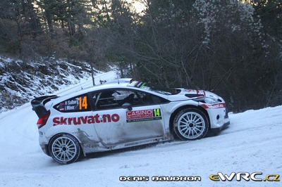 Henning Solberg - Ilka Minor
83º Rallye Automobile Monte-Carlo 2015. Ford Fiesta RS WRC (PX60 AVJ). Clasificado 11º.

Del 21 al 25 de Enero, Gap - Monaco.
Superficie: asfalto - nieve.

El Rallye constaba de 4 etapas con un total de 1383.15 km de los que 355.48 km divididos en 15 tramos eran cronometrados.

Tomaron la salida 94 equipos, finalizaron 78.

© Denis Baudron

Palabras clave: Ford;Fiesta;WRC;Montecarlo;2015