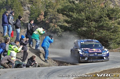 Sébastien Ogier - Julien Ingrassia
84º Rallye Automobile de Montecarlo 2016. Volkswagen Polo R WRC (WOB VW 528). Clasificado 1º.
Volkswagen Motorsport

Del 18 al 21 de Enero, Gap - Monaco.
Superficie: asfalto - nieve.

El Rallye constaba de 4 etapas con un total de 11411.85 km de los que 382.65 km divididos en 15 tramos eran cronometrados, (2 de ellos fueron cancelados SS1 Entrevaux - Val-de-Chalvagne - Ubraye de 21,25 km y SS16 Lucéram - Col St-Roch 2 de 5,5 km).

Tomaron la salida 73 equipos, finalizaron 54.

© Jörg Ullmann

Palabras clave: Volkswagen;Polo;WRC;Montecarlo;2016