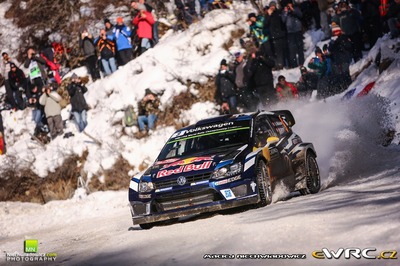 Andears Mikkelsen - Anders Jæger
84º Rallye Automobile de Montecarlo 2016. Volkswagen Polo R WRC (WOB VW 141). Clasificado 2º.
Volkswagen Motorsport

Del 18 al 21 de Enero, Gap - Monaco.
Superficie: asfalto - nieve.

El Rallye constaba de 4 etapas con un total de 11411.85 km de los que 382.65 km divididos en 15 tramos eran cronometrados, (2 de ellos fueron cancelados SS1 Entrevaux - Val-de-Chalvagne - Ubraye de 21,25 km y SS16 Lucéram - Col St-Roch 2 de 5,5 km).

Tomaron la salida 73 equipos, finalizaron 54.

© Maciej Niechwiadowiez

Palabras clave: Volkswagen;Polo;WRC;Montecarlo;2016