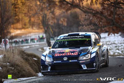 Andears Mikkelsen - Anders Jæger
84º Rallye Automobile de Montecarlo 2016. Volkswagen Polo R WRC (WOB VW 141). Clasificado 2º.
Volkswagen Motorsport

Del 18 al 21 de Enero, Gap - Monaco.
Superficie: asfalto - nieve.

El Rallye constaba de 4 etapas con un total de 11411.85 km de los que 382.65 km divididos en 15 tramos eran cronometrados, (2 de ellos fueron cancelados SS1 Entrevaux - Val-de-Chalvagne - Ubraye de 21,25 km y SS16 Lucéram - Col St-Roch 2 de 5,5 km).

Tomaron la salida 73 equipos, finalizaron 54.

© Maciej Niechwiadowiez

Palabras clave: Volkswagen;Polo;WRC;Montecarlo;2016