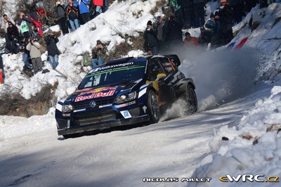 Andears Mikkelsen - Anders Jæger
84º Rallye Automobile de Montecarlo 2016. Volkswagen Polo R WRC (WOB VW 141). Clasificado 2º.
Volkswagen Motorsport

Del 18 al 21 de Enero, Gap - Monaco.
Superficie: asfalto - nieve.

El Rallye constaba de 4 etapas con un total de 11411.85 km de los que 382.65 km divididos en 15 tramos eran cronometrados, (2 de ellos fueron cancelados SS1 Entrevaux - Val-de-Chalvagne - Ubraye de 21,25 km y SS16 Lucéram - Col St-Roch 2 de 5,5 km).

Tomaron la salida 73 equipos, finalizaron 54.

© Nicolas Millet

Palabras clave: Volkswagen;Polo;WRC;Montecarlo;2016
