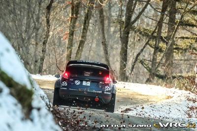 Mads Østberg - Ola Fløene
84º Rallye Automobile de Montecarlo 2016. Ford Fiesta RS WRC (OO05 OTH). Clasificado 4º.
M-Sport World Rally Team

Del 18 al 21 de Enero, Gap - Monaco.
Superficie: asfalto - nieve.

El Rallye constaba de 4 etapas con un total de 11411.85 km de los que 382.65 km divididos en 15 tramos eran cronometrados (2 de ellos fueron cancelados SS1 Entrevaux - Val-de-Chalvagne - Ubraye de 21.25 km y SS16 Lucéram - Col St-Roch 2 de 5,5 km).

Tomaron la salida 73 equipos, finalizaron 54.

© Attila Szabo

Palabras clave: Ford;Fiesta;WRC;Montecarlo;2016