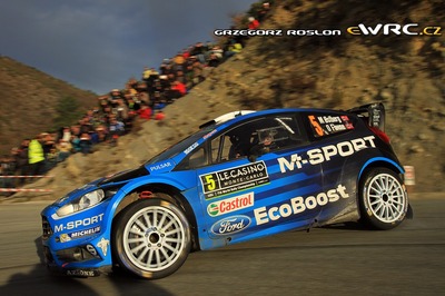 Mads Østberg - Ola Fløene
84º Rallye Automobile de Montecarlo 2016. Ford Fiesta RS WRC (OO05 OTH). Clasificado 4º.
M-Sport World Rally Team

Del 18 al 21 de Enero, Gap - Monaco.
Superficie: asfalto - nieve.

El Rallye constaba de 4 etapas con un total de 11411.85 km de los que 382.65 km divididos en 15 tramos eran cronometrados (2 de ellos fueron cancelados SS1 Entrevaux - Val-de-Chalvagne - Ubraye de 21.25 km y SS16 Lucéram - Col St-Roch 2 de 5,5 km).

Tomaron la salida 73 equipos, finalizaron 54.

© Greg Roslon

Palabras clave: Ford;Fiesta;WRC;Montecarlo;2016