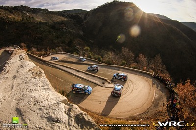 Mads Østberg - Ola Fløene
84º Rallye Automobile de Montecarlo 2016. Ford Fiesta RS WRC (OO05 OTH). Clasificado 4º.
M-Sport World Rally Team

Del 18 al 21 de Enero, Gap - Monaco.
Superficie: asfalto - nieve.

El Rallye constaba de 4 etapas con un total de 11411.85 km de los que 382.65 km divididos en 15 tramos eran cronometrados (2 de ellos fueron cancelados SS1 Entrevaux - Val-de-Chalvagne - Ubraye de 21.25 km y SS16 Lucéram - Col St-Roch 2 de 5,5 km).

Tomaron la salida 73 equipos, finalizaron 54.

© Maciej Niechwiadowicz

Palabras clave: Ford;Fiesta;WRC;Montecarlo;2016