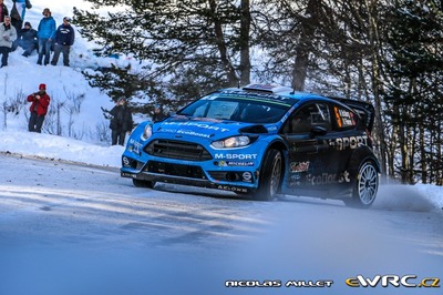 Mads Østberg - Ola Fløene
84º Rallye Automobile de Montecarlo 2016. Ford Fiesta RS WRC (OO05 OTH). Clasificado 4º.
M-Sport World Rally Team

Del 18 al 21 de Enero, Gap - Monaco.
Superficie: asfalto - nieve.

El Rallye constaba de 4 etapas con un total de 11411.85 km de los que 382.65 km divididos en 15 tramos eran cronometrados (2 de ellos fueron cancelados SS1 Entrevaux - Val-de-Chalvagne - Ubraye de 21.25 km y SS16 Lucéram - Col St-Roch 2 de 5,5 km).

Tomaron la salida 73 equipos, finalizaron 54.

© Nicolas Millet

Palabras clave: Ford;Fiesta;WRC;Montecarlo;2016