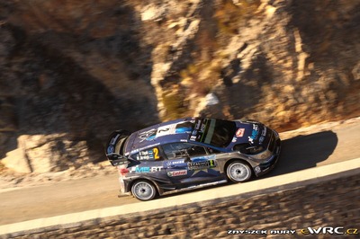 Ott Tänak - Martin Järveoja
85º Rallye Automobile de Montecarlo 2017. Ford Fiesta WRC (WRT 2). Clasificado 3º.
M-Sport World Rally Team

Del 18 al 21 de Enero, Gap - Monaco.
Superficie: asfalto - nieve.

El Rallye constaba de 4 etapas con un total de 11411.85 km de los que 382.65 km divididos en 15 tramos eran cronometrados, (2 de ellos fueron cancelados SS1 Entrevaux - Val-de-Chalvagne - Ubraye de 21,25 km y SS16 Lucéram - Col St-Roch 2 de 5,5 km).

Tomaron la salida 73 equipos, finalizaron 54.

© Zbyszek Bury

Palabras clave: Ford;Fiesta;WRC;Montecarlo;2017