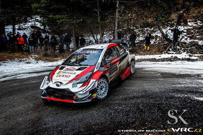 Sébastien Ogier - Julien Ingrassia
88º Rallye Automobile Monte-Carlo 2020. Toyota Yaris WRC (SP 1015). Clasificado 2º.
Toyota Gazoo Racing WRT

Del 22 al 26 de Enero, Gap - Monaco.
Superficie: asfalto - nieve.

El Rallye constaba de 4 etapas con un total de 1505.64 km de los que 304.28 km divididos en 15 tramos eran cronometrados.

Tomaron la salida 88 equipos, finalizaron 73.

© Stanislav Kucera

Palabras clave: Toyota;Yaris;WRC;Montecarlo;2020