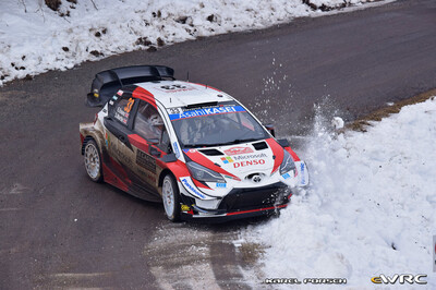Elfyn Evans - Scott Martin
88º Rallye Automobile Monte-Carlo 2020. Toyota Yaris WRC (SP 1010). Clasificado 3º.
Toyota Gazoo Racing WRT

Del 22 al 26 de Enero, Gap - Monaco.
Superficie: asfalto - nieve.

El Rallye constaba de 4 etapas con un total de 1505.64 km de los que 304.28 km divididos en 15 tramos eran cronometrados.

Tomaron la salida 88 equipos, finalizaron 73.

© Karel Porsch

Palabras clave: Toyota;Yaris;WRC;Montecarlo;2020
