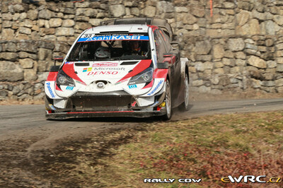 Elfyn Evans - Scott Martin
88º Rallye Automobile Monte-Carlo 2020. Toyota Yaris WRC (SP 1010). Clasificado 3º.
Toyota Gazoo Racing WRT

Del 22 al 26 de Enero, Gap - Monaco.
Superficie: asfalto - nieve.

El Rallye constaba de 4 etapas con un total de 1505.64 km de los que 304.28 km divididos en 15 tramos eran cronometrados.

Tomaron la salida 88 equipos, finalizaron 73.

© Rally Cow

Palabras clave: Toyota;Yaris;WRC;Montecarlo;2020