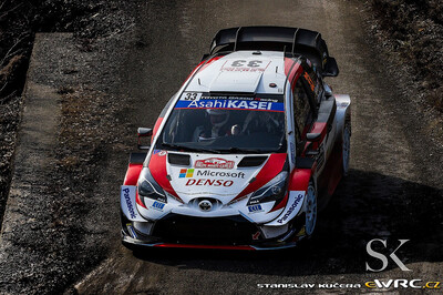 Elfyn Evans - Scott Martin
88º Rallye Automobile Monte-Carlo 2020. Toyota Yaris WRC (SP 1010). Clasificado 3º.
Toyota Gazoo Racing WRT

Del 22 al 26 de Enero, Gap - Monaco.
Superficie: asfalto - nieve.

El Rallye constaba de 4 etapas con un total de 1505.64 km de los que 304.28 km divididos en 15 tramos eran cronometrados.

Tomaron la salida 88 equipos, finalizaron 73.

© Stanislav Kucera

Palabras clave: Toyota;Yaris;WRC;Montecarlo;2020