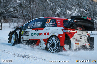 Elfyn Evans - Scott Martin
89º Rallye Automobile de Monte-Carlo 2021. Toyota Yaris WRC (SP 1013). Clasificado 2º.
Toyota Gazoo Racing WRT

Del 21 al 24 de Enero, Gap - Monaco.
Superficie: asfalto - nieve.

El Rallye constaba de 4 etapas con un total de 1392.88 km de los que 279.88 km divididos en 15 tramos eran cronometrados (uno de ellos fue cancelado, SS8 Montauban-sur-l'Ouvèze - Villebois-les-Pins 2 de 22.24 km).

Tomaron la salida 79 equipos, finalizaron 62.

© Rally Cow

Palabras clave: Toyota;Yaris;WRC;Montecarlo;2021