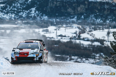 Kalle Rovanperä - Jonne Halttunen
89º Rallye Automobile de Monte-Carlo 2021. Toyota Yaris WRC (SP 1014). Clasificado 4º.
Toyota Gazoo Racing WRT

Del 21 al 24 de Enero, Gap - Monaco.
Superficie: asfalto - nieve.

El Rallye constaba de 4 etapas con un total de 1392.88 km de los que 279.88 km divididos en 15 tramos eran cronometrados (uno de ellos fue cancelado, SS8 Montauban-sur-l'Ouvèze - Villebois-les-Pins 2 de 22.24 km).

Tomaron la salida 79 equipos, finalizaron 62.

© Rally Cow

Palabras clave: Toyota;Yaris;WRC;Montecarlo;2021