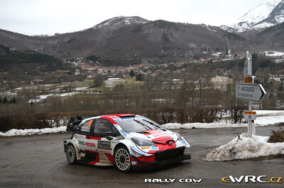 Kalle Rovanperä - Jonne Halttunen
89º Rallye Automobile de Monte-Carlo 2021. Toyota Yaris WRC (SP 1014). Clasificado 4º.
Toyota Gazoo Racing WRT

Del 21 al 24 de Enero, Gap - Monaco.
Superficie: asfalto - nieve.

El Rallye constaba de 4 etapas con un total de 1392.88 km de los que 279.88 km divididos en 15 tramos eran cronometrados (uno de ellos fue cancelado, SS8 Montauban-sur-l'Ouvèze - Villebois-les-Pins 2 de 22.24 km).

Tomaron la salida 79 equipos, finalizaron 62.

© Rally Cow

Palabras clave: Toyota;Yaris;WRC;Montecarlo;2021