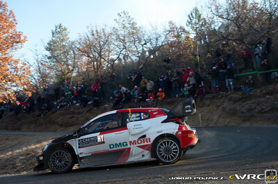 Sébastien Ogier - Benjamin Veillas
90º Rallye Automobile de Monte-Carlo 2022. Toyota GR Yaris Rally1 Hybrid (A-6628). Clasificado 2º.
Toyota Gazoo Racing WRT

Del 20 al 23 de Enero, Monaco.
Superficie: asfalto - nieve.

El Rallye constaba de 4 etapas con un total de 1511.47 km de los que 296.03 km divididos en 17 tramos eran cronometrados.

Tomaron la salida 74 equipos, finalizaron 62.

© Jakub Pojmicz

Palabras clave: Toyota;Yaris;Montecarlo;2022