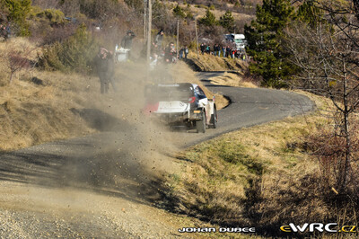 Sébastien Ogier - Benjamin Veillas
90º Rallye Automobile de Monte-Carlo 2022. Toyota GR Yaris Rally1 Hybrid (A-6628). Clasificado 2º.
Toyota Gazoo Racing WRT

Del 20 al 23 de Enero, Monaco.
Superficie: asfalto - nieve.

El Rallye constaba de 4 etapas con un total de 1511.47 km de los que 296.03 km divididos en 17 tramos eran cronometrados.

Tomaron la salida 74 equipos, finalizaron 62.

© Johan Dubee

Palabras clave: Toyota;Yaris;Montecarlo;2022