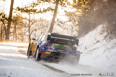 Craig Breen - Paul Nagle
90º Rallye Automobile de Monte-Carlo 2022. Ford Puma Rally1 Hybrid (1 WRT). Clasificado 3º.
M-Sport Ford WRT

Del 20 al 23 de Enero, Monaco.
Superficie: asfalto - nieve.

El Rallye constaba de 4 etapas con un total de 1511.47 km de los que 296.03 km divididos en 17 tramos eran cronometrados.

Tomaron la salida 74 equipos, finalizaron 62.

© Honza Fronek

Palabras clave: Ford;Puma;Montecarlo;2022
