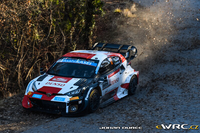 Sébastien Ogier - Vincent Landais
91º Rallye Automobile de Monte-Carlo 2023. Toyota GR Yaris Rally1 Hybrid (A-6765). Clasificado 1º.
Toyota Gazoo Racing WRT

Del 19 al 22 de Enero, Monaco.
Superficie: asfalto - nieve.

El Rallye constaba de 4 etapas con un total de 1534.79 km de los que 325.02 km divididos en 18 tramos eran cronometrados.

Tomaron la salida 75 equipos, finalizaron 67.

© Johan Dubee

Palabras clave: Toyota;Yaris;Montecarlo;2023