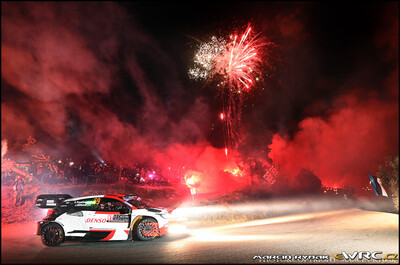 Kalle Rovanperä- Jonne Halttunen
91º Rallye Automobile de Monte-Carlo 2023. Toyota GR Yaris Rally1 Hybrid (A-6764). Clasificado 2º.
Toyota Gazoo Racing WRT

Del 19 al 22 de Enero, Monaco.
Superficie: asfalto - nieve.

El Rallye constaba de 4 etapas con un total de 1534.79 km de los que 325.02 km divididos en 18 tramos eran cronometrados.

Tomaron la salida 75 equipos, finalizaron 67.

© Marcin Rybak

Palabras clave: Toyota;Yaris;Montecarlo;2023