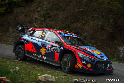 Thierry Neuville - Martijn Wydaeghe
91º Rallye Automobile de Monte-Carlo 2023. Hyundai i20 N Rally1 Hybrid (ALZ WR 908). Clasificado 3º.
Hyundai Shell Mobis WRT

Del 19 al 22 de Enero, Monaco.
Superficie: asfalto - nieve.

El Rallye constaba de 4 etapas con un total de 1534.79 km de los que 325.02 km divididos en 18 tramos eran cronometrados.

Tomaron la salida 75 equipos, finalizaron 67.

© Greg Roslon

Palabras clave: Hyndai;Montecarlo;2023