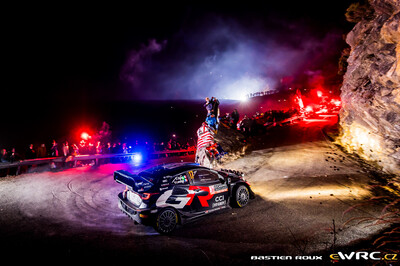 Sébastien Ogier - Vincent Landais
92º Rallye Automobile de Monte-Carlo 2024. Toyota GR Yaris Rally1 Hybrid (A-7450). Clasificado 2º.
Toyota Gazoo Racing WRT

Del 25 al 28 de Enero, Gap - Monaco
Superficie: asfalto - nieve.

El Rallye constaba de 4 etapas con un total de 1649.89 km de los que 324.44 km divididos en 17 tramos eran cronometrados.

Tomaron la salida 68 equipos, finalizaron 64.

© Martin Hlinka

Palabras clave: Toyota;Yaris;Montecarlo;2024