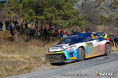 Jan Solans - Rodrigo Sanjuan
92º Rallye Automobile de Monte-Carlo 2024. Toyota GR Yaris Rally2 (SP 1009). Clasificado 14º.

Del 25 al 28 de Enero, Gap - Monaco
Superficie: asfalto - nieve.

El Rallye constaba de 4 etapas con un total de 1649.89 km de los que 324.44 km divididos en 17 tramos eran cronometrados.

Tomaron la salida 68 equipos, finalizaron 64.

© Martin Grana

Palabras clave: Toyota;Yaris;Montecarlo;2024