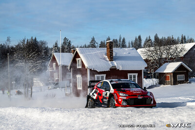 Sami Pajari - Marko Salminen
73º Rally Sweden 2026. Toyota GR Yaris Rally1 (A-7657). Clasificado 3º.
Toyota Gazoo Racing WRT2

Del 12 al 15 de Febrero, Umeå.
Superficie: nieve - hielo.

El Rallye constaba de 3 etapas con un total de 1069.44 km de los que 300.66 km divididos en 18 tramos eran cronometrados.

Tomaron la salida 57 equipos.

© Honza Fronek

Palabras clave: Toyotra;Yaris;Suecia;2026