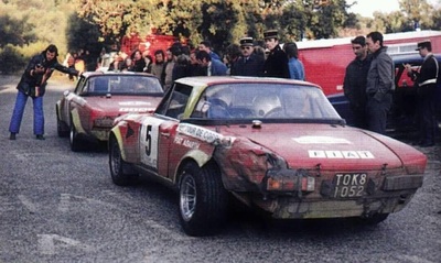 Fulvio Bacchelli - Bruno Scabini
18º Tour de Corse - Rallye de France 1974. Fiat 124 Abarth Spider. Clasificado 6º.

Del 30 de Noviembre al 1 de Diciembre, Bastia, Córcega, Francia.
Superficie: asfalto.

El Rally tenia un total de 1292 km, de los que 374.90 km divididos en 14 tramos eran especiales.

Tomaron la salida 102 equipos, finalizaron 24.@
Palabras clave: Fiat;Abarth;Spider;Corse;Corcega;1974
