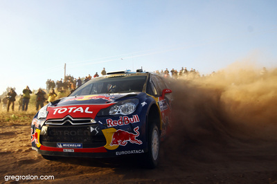 Sébastien Loeb - Daniel Elena
31º Rally Argentina 2011. Citroën DS3 WRC (BK-317-DW). Clasificado 1º.
Citroën Total WRT

Del 26 al 29 de Mayo, Villa Carlos Paz.
Superficie: tierra.

El Rallye constaba de 3 etapas con un total de 1457.08 km de los que 378.15 km divididos en 19 tramos eran cronometrados.

Tomaron la salida 33 equipos, finalizaron 27.

© Greg Roslon

Palabras clave: Citroen;DS3;WRC;Argentina;2011