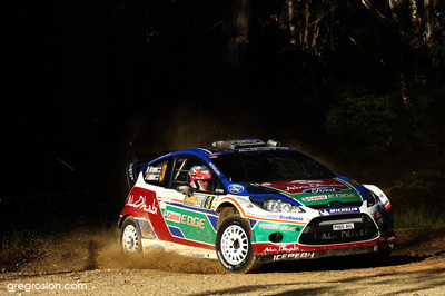 Mikko Hirvonen - Jarmo Lehtinen
21º Repco Rally Australia 2011. Ford Fiesta RS WRC (PX60 AVL). Clasificado 1º.
Ford Abu Dhabi WRT

Del 8 al 11 de Setiembre, Coffs Harbour.
Superficie: tierra.

El Rallye constaba de 3 etapas con un total de 1246.78 km de los que 368.96 km divididos en 26 tramos eran cronometrados.

Tomaron la salida 29 equipos, finalizaron 24.

© Greg Roslon

Palabras clave: Ford;Fiesta;WRC;Australia;2011